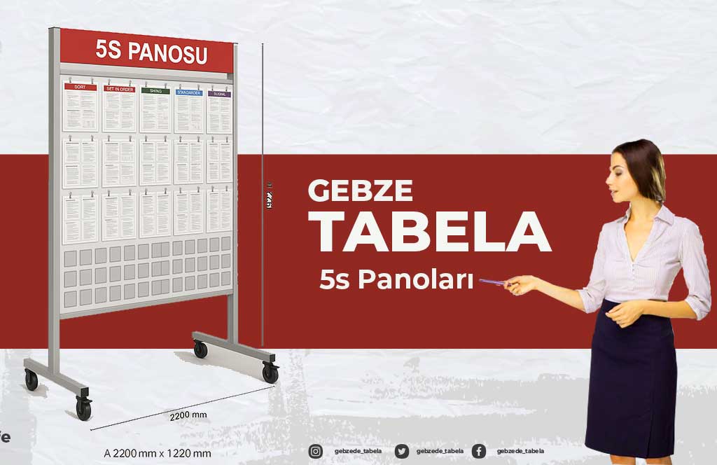 5S Panosu gebze 