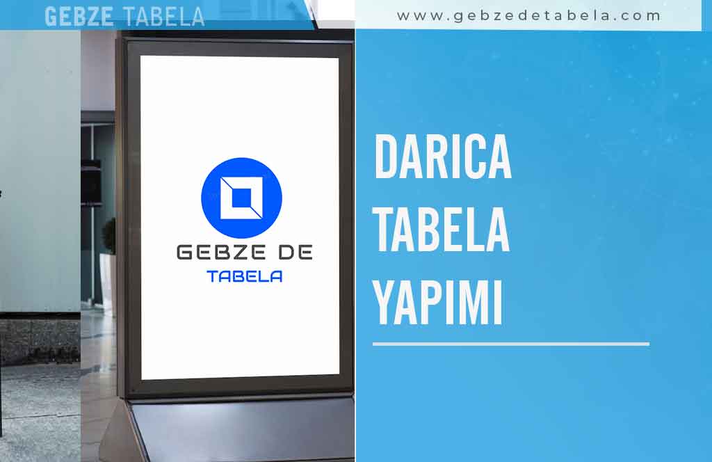 Darıca Tabela Yapımı