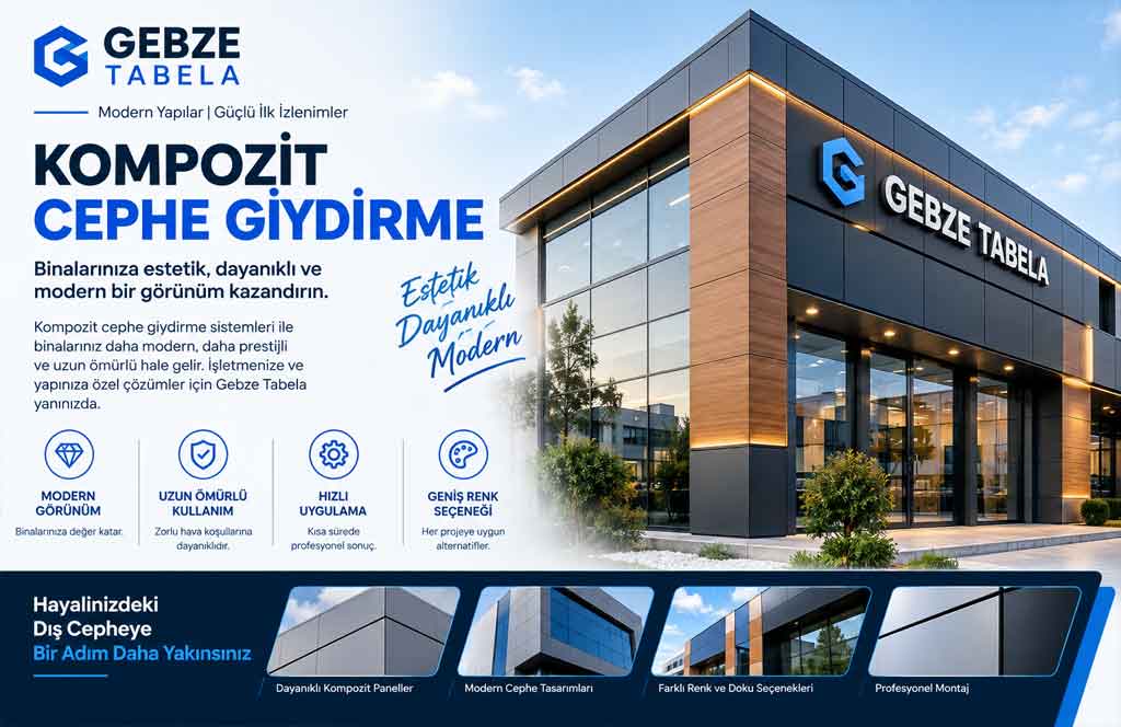 Kompozit Cephe Giydirme