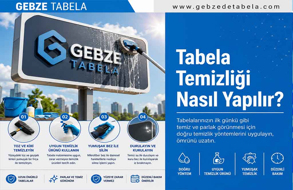 Tabela Temizliği Nasıl Yapılır