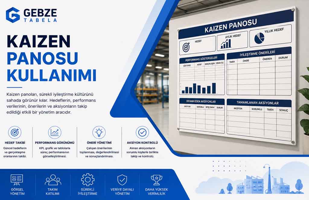 Kaizen Panosu Kullanımı ile Süreç İyileştirmede Pratik Çözümler